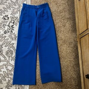 Abercrombie & Fitch Vibrant Blue Women's Trousers